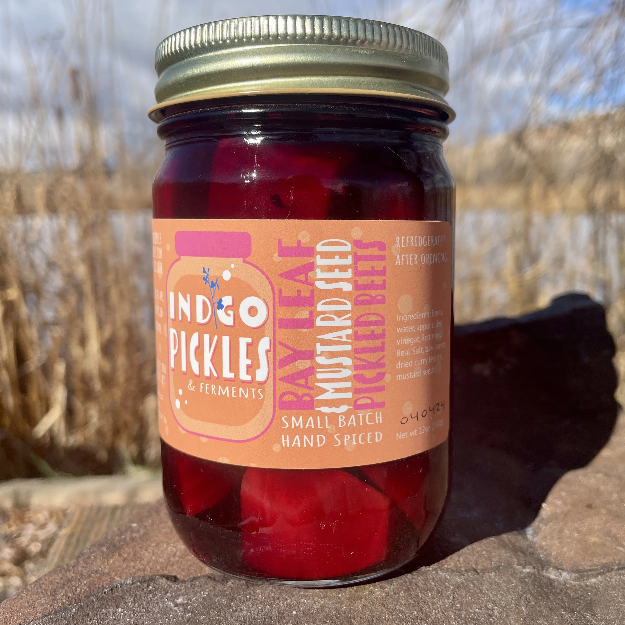 Indigo Pickles ~ Rose Berry Jam — Hell's Backbone Grill & Farm